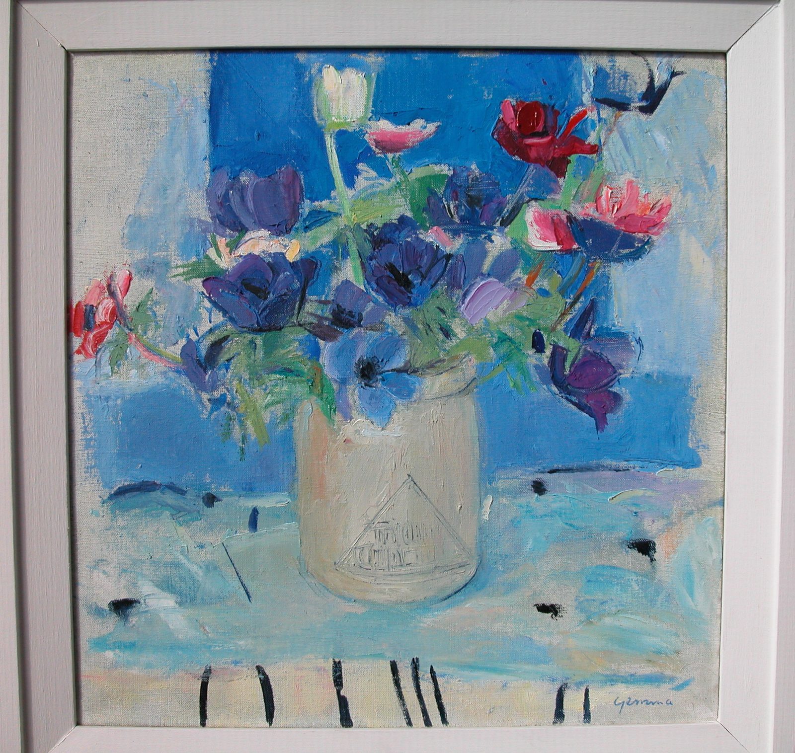 Anemonen — Stillevens en bloemen