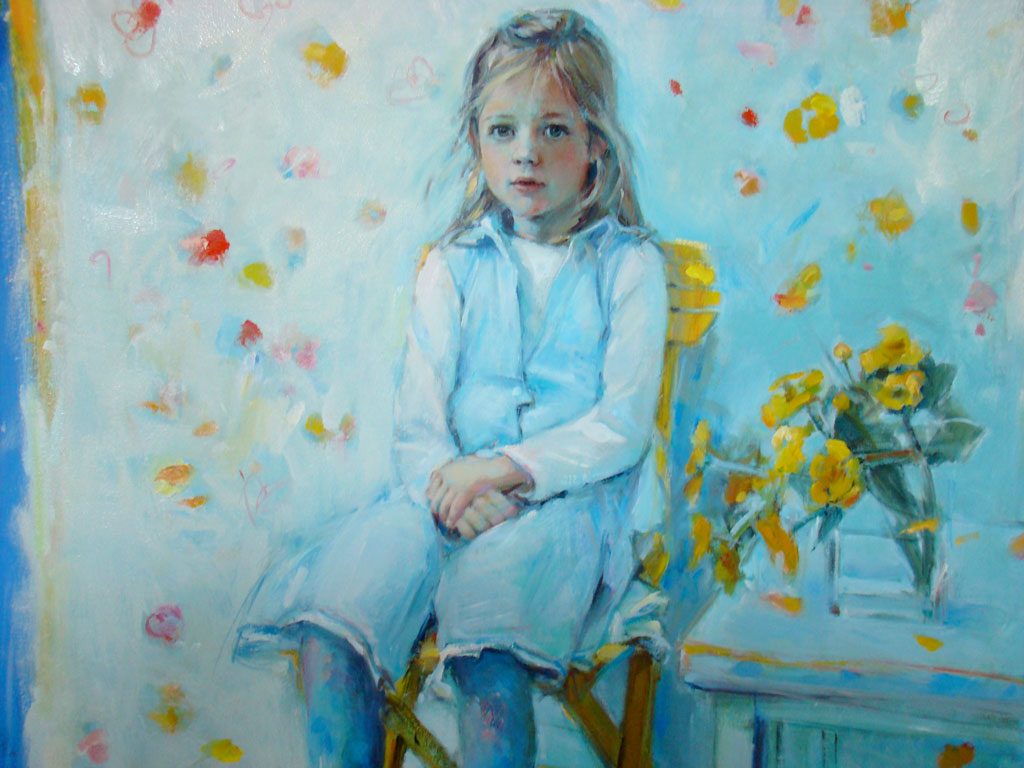 Janna — Olieverf